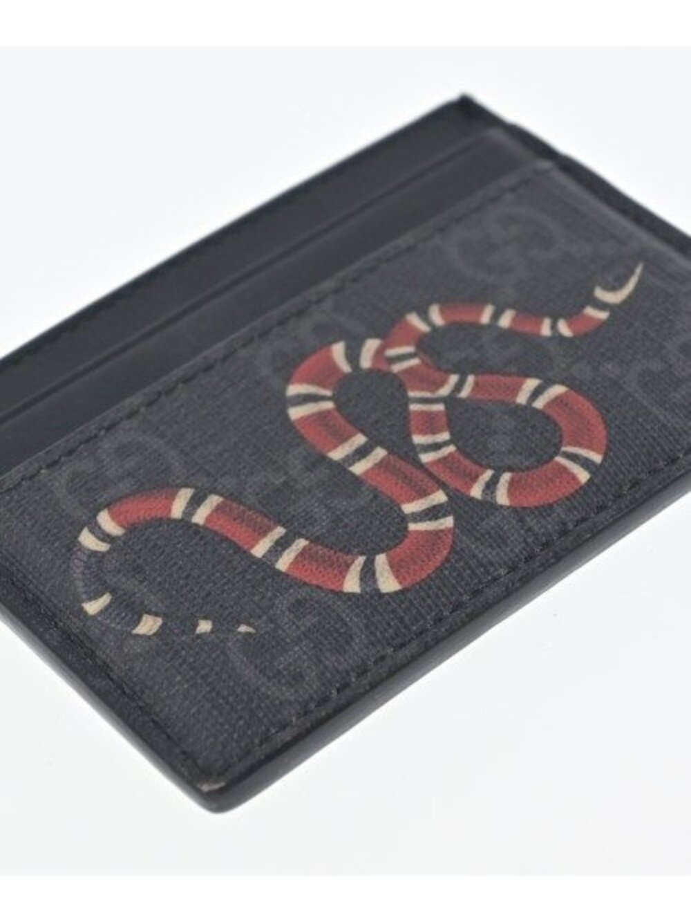 Gucci Card Case Card Holders Black - Picture 4 of 6